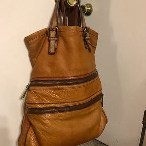 Fossil Explorer Crossbody Tote